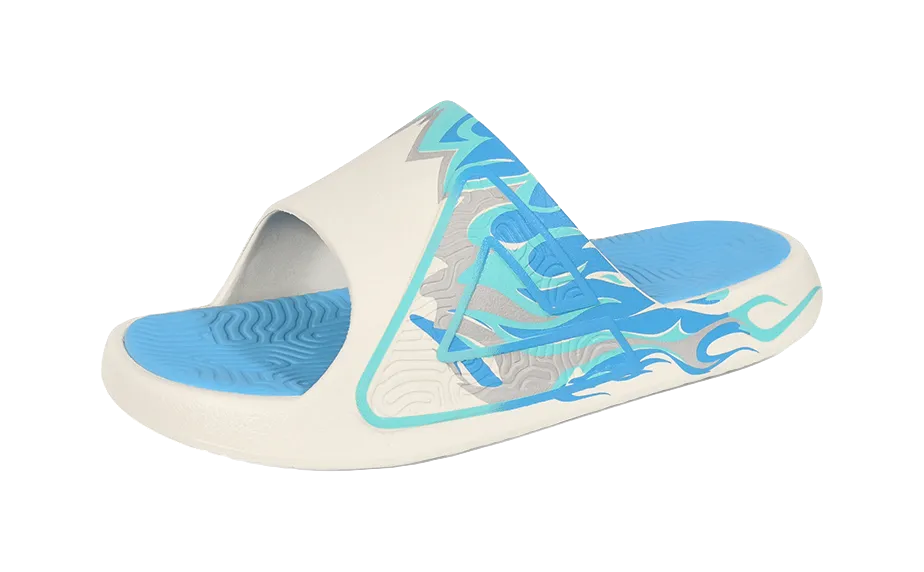 PEAK Tai Ji1.0 Shock Absorbers Slip Resistant Slide Slippers Men's Red Blue Mismatched Mole Slippers