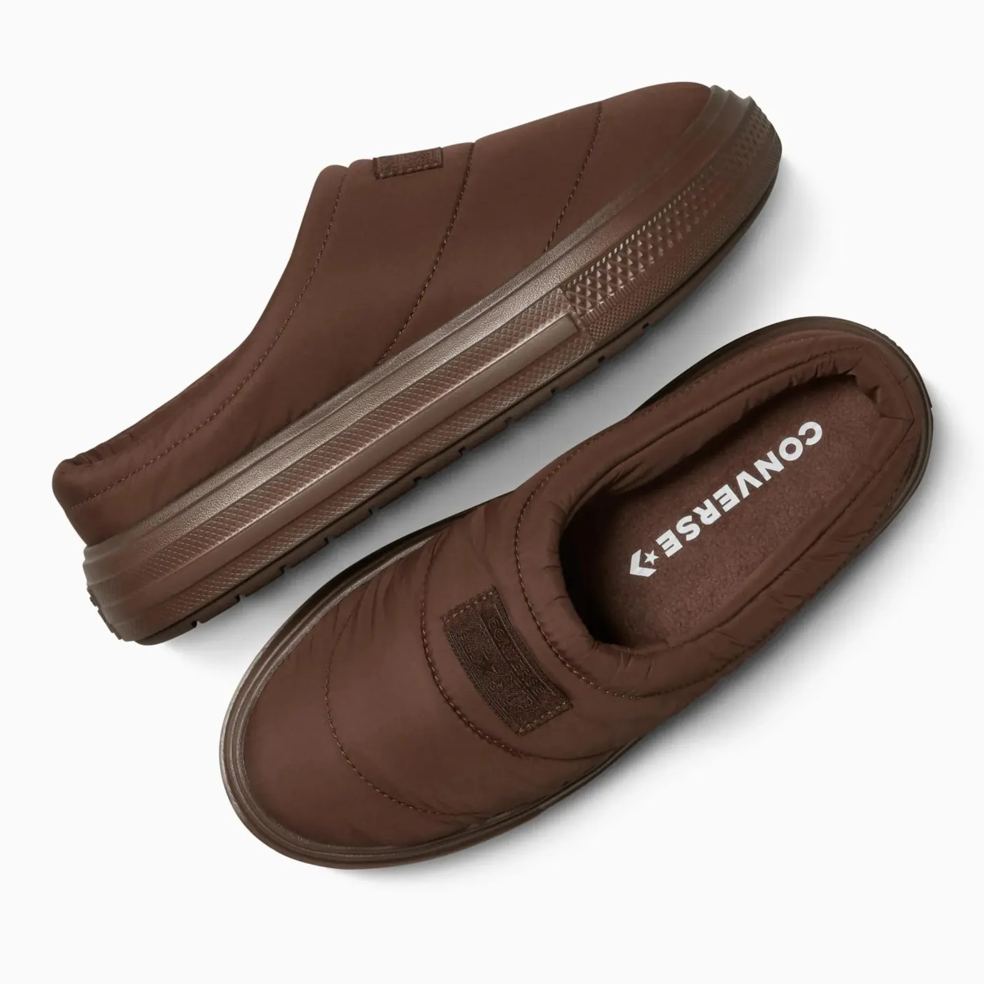 Picture Of Slippers Converse Chuck Taylor All Star Elements Mule Brown