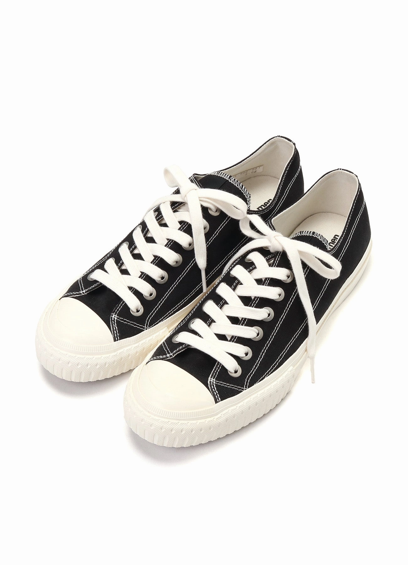 COTTON CANVAS LOW-TOP SNEAKERS Flat Bike Shoes