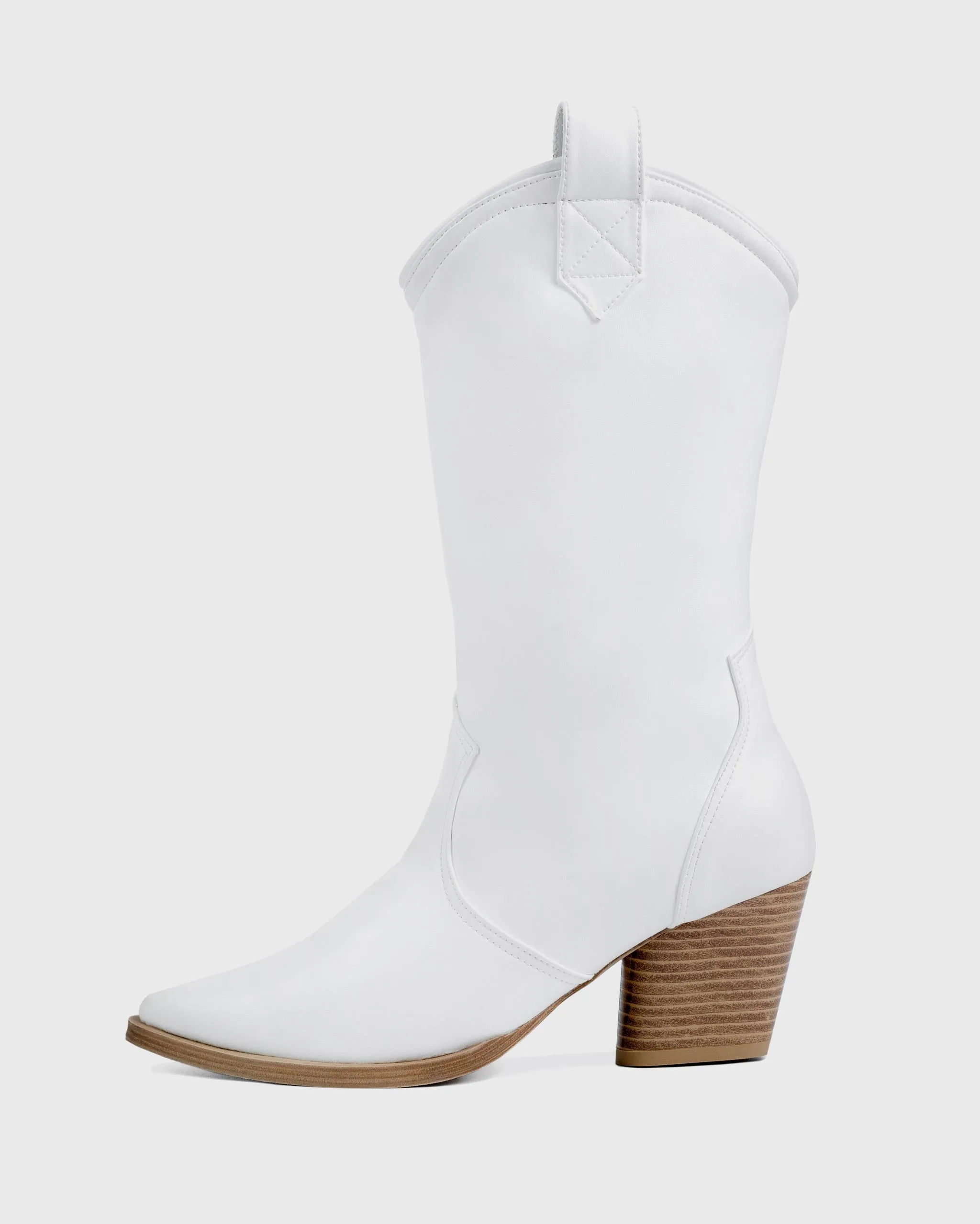 Dress Brown Boots 2024 Cowboy White Nopal of Desserto - outlet