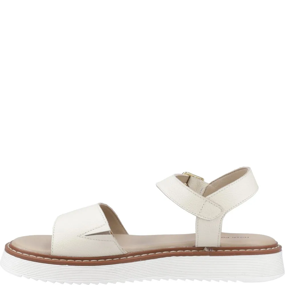 Cream Cassie Sandals Flat Washable Shoes