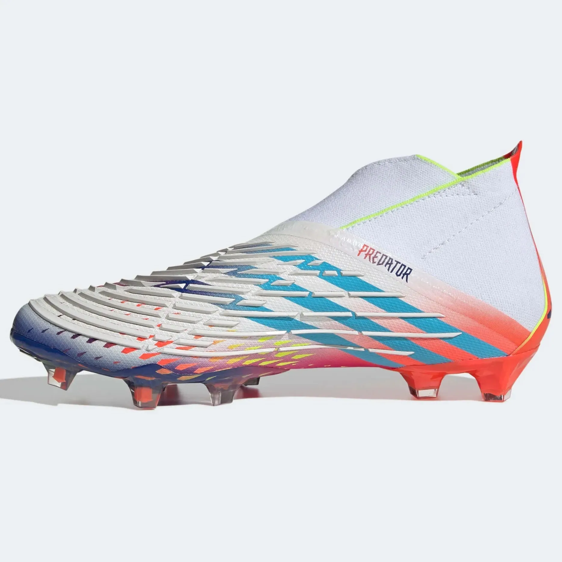 Real Madrid Shoes Adidas adidas Predator Edge  FG - White-Yellow-Blue