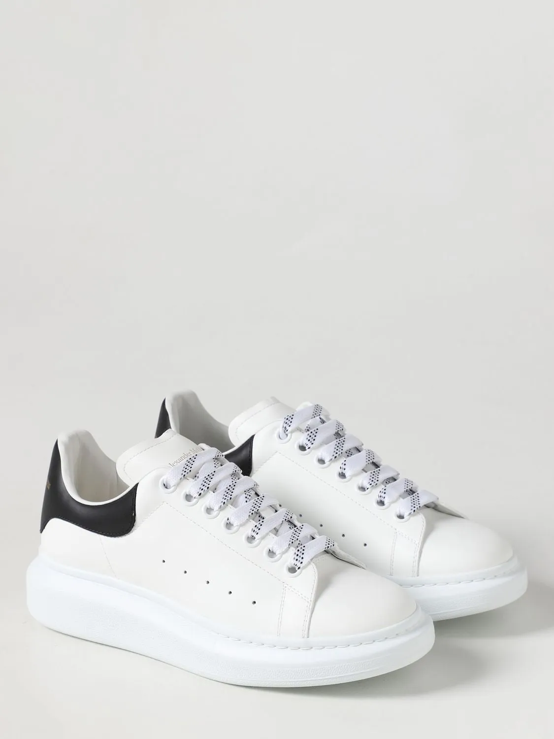 LEATHER SNEAKERS Velcro Strap Sneakers