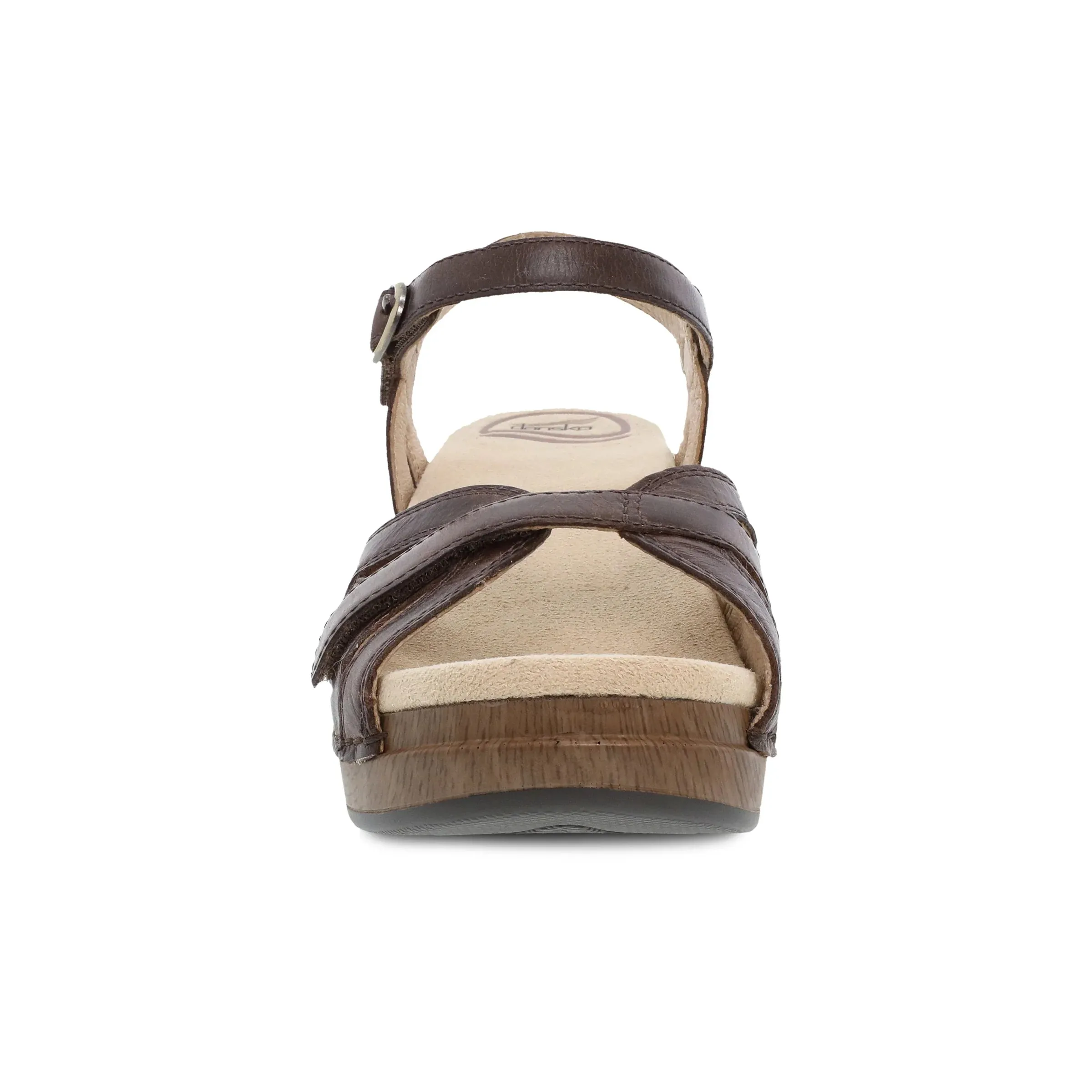 Dansko Season Pull Up Vintage Sandal - Teak Sandals Pearl