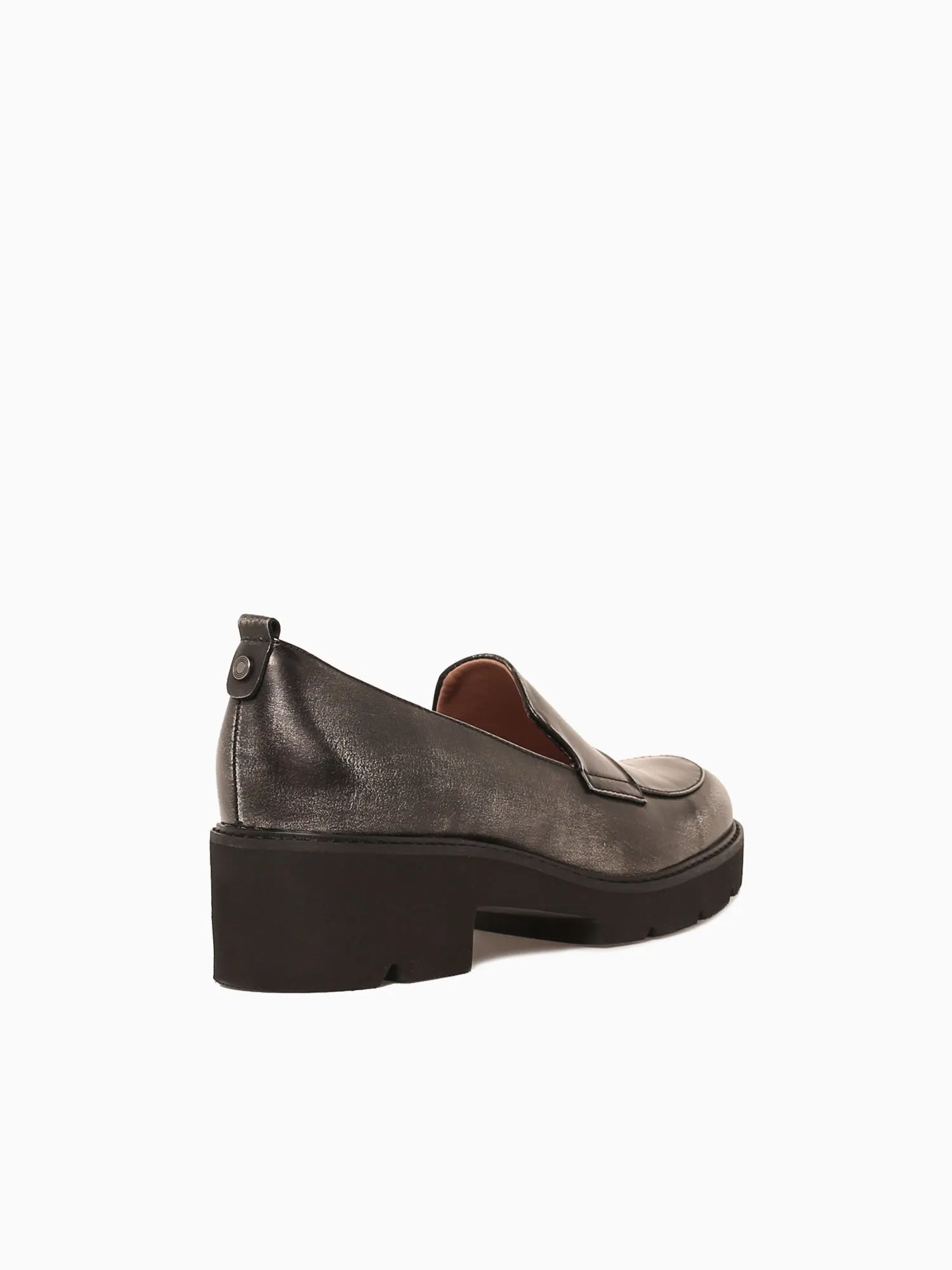 Dr Martin Loafers Darry Black Silver leather