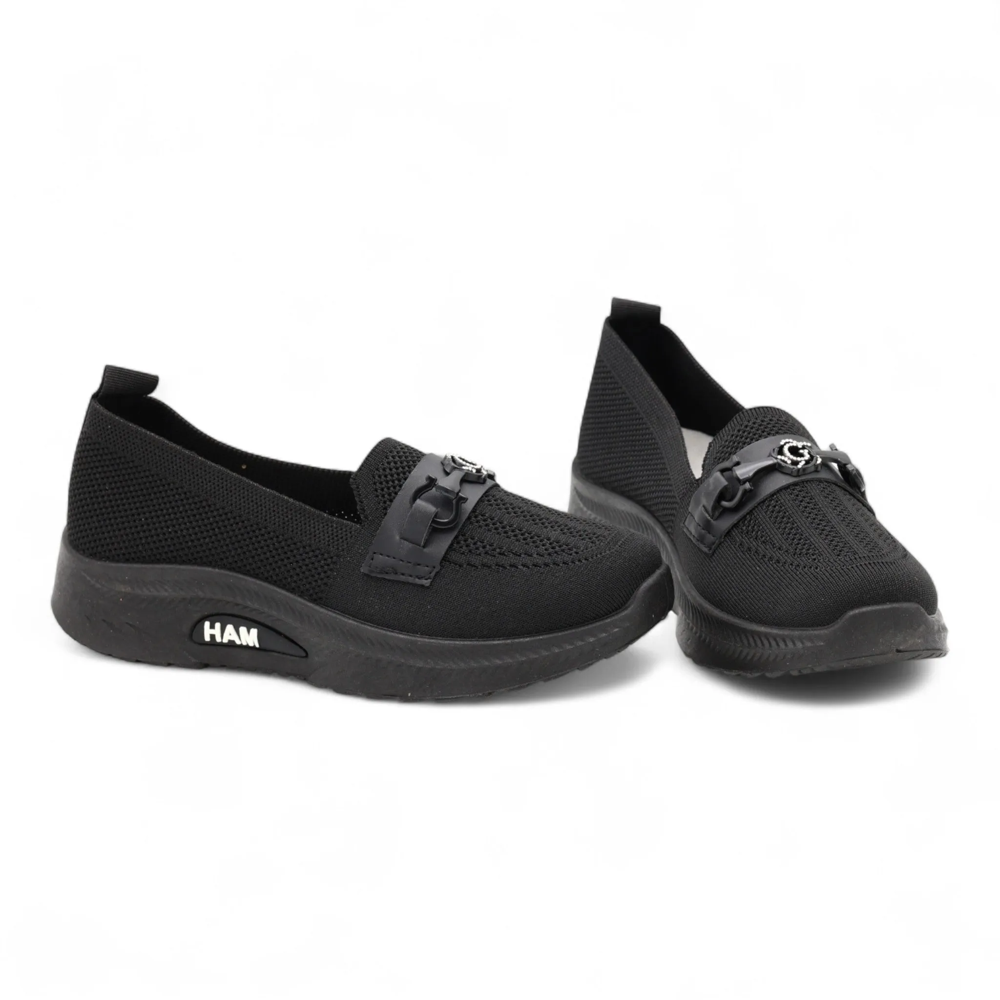 High sole mesh shoes Leopard Print High Heel Mules