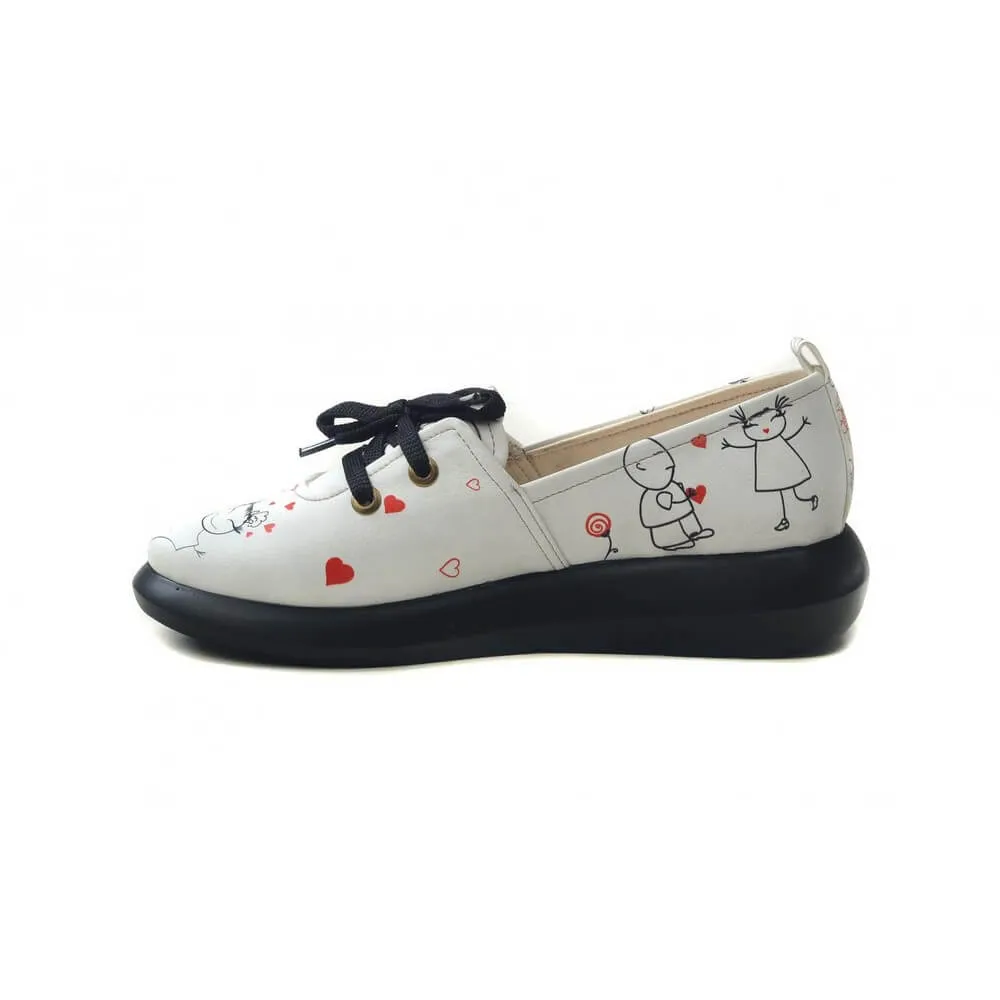 Ballerinas Shoes GOZ104 Gold Ballet Flat Shoes