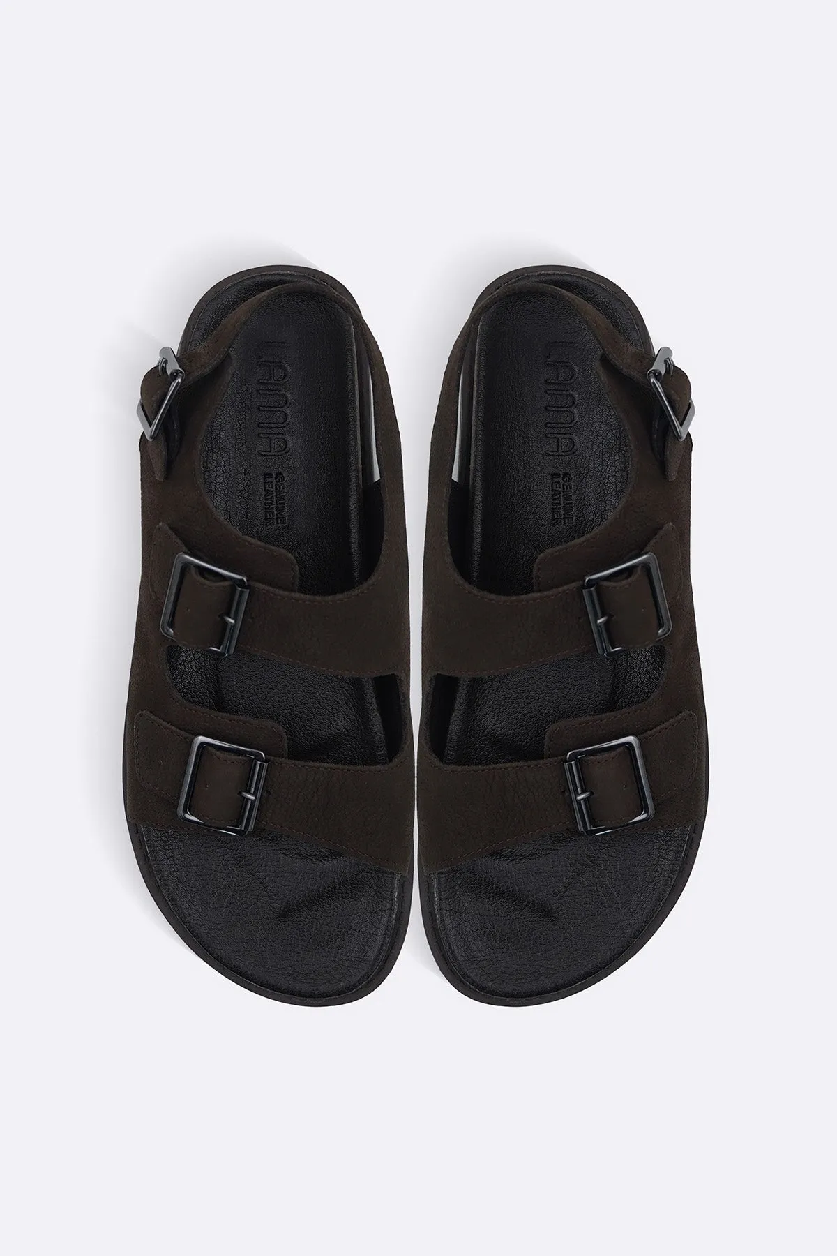 DOUBLE STRAP LEATHER SANDALS Under Armour Sandals