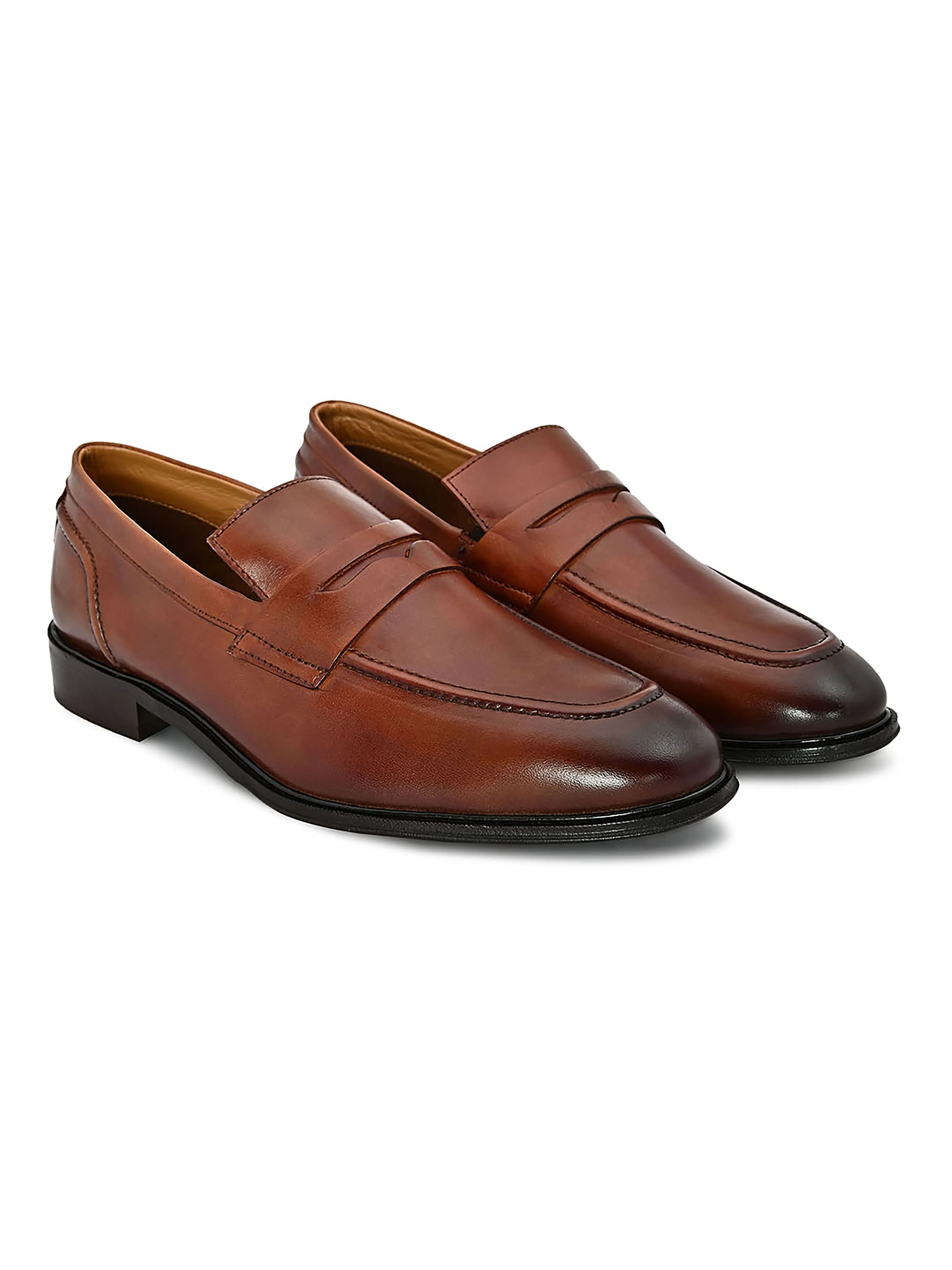 Alberto Torresi  Bristol Tan Formal Slipon Loafers Dr Martens