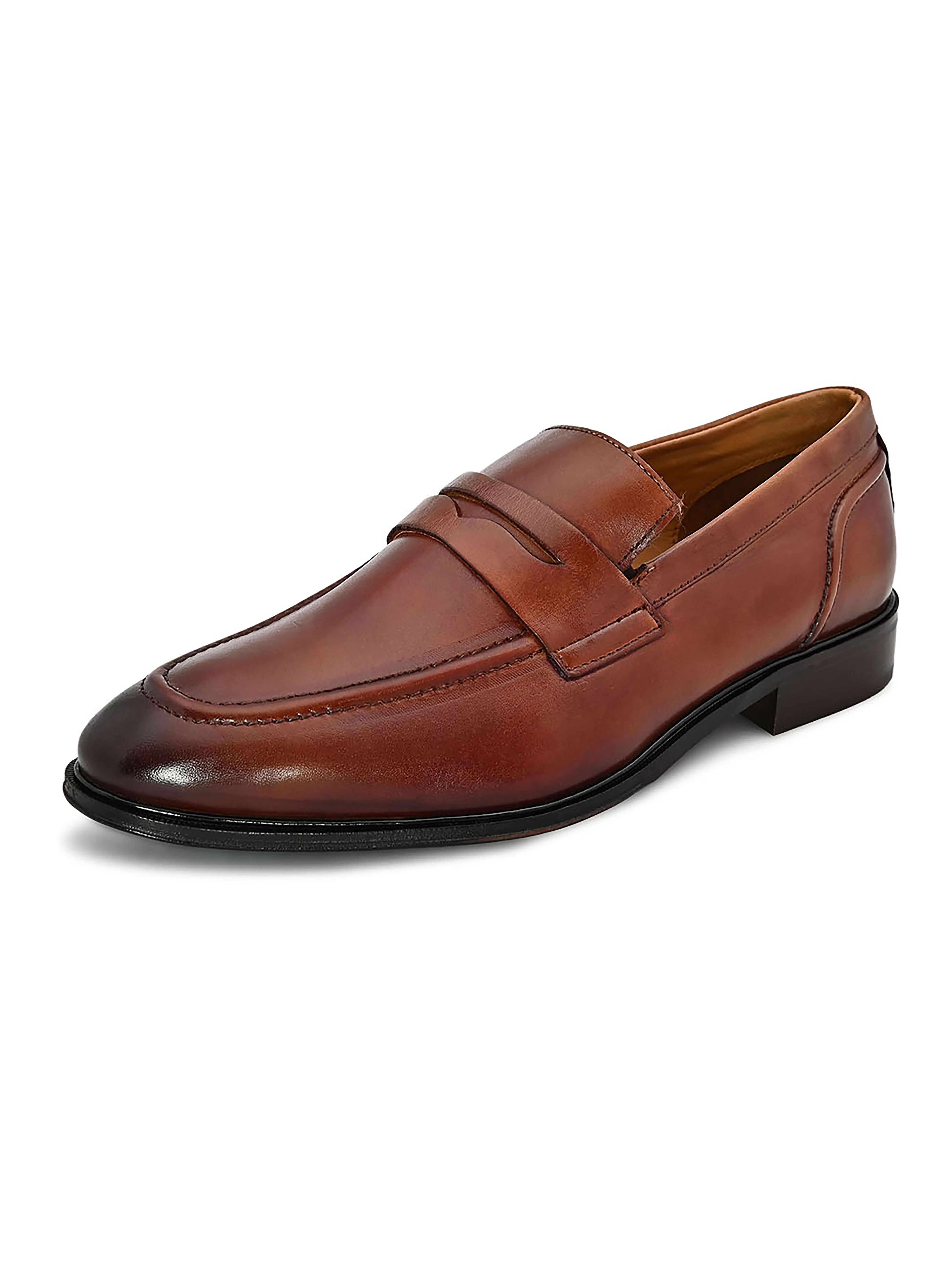 Rubber Loafers Alberto Torresi  Bristol Tan Formal Slipon