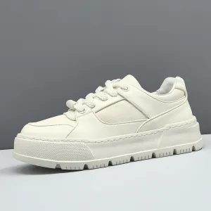 Men Minimalism Solid Leather Casual Skate Shoes Originals Campus Oos Casual Shoes