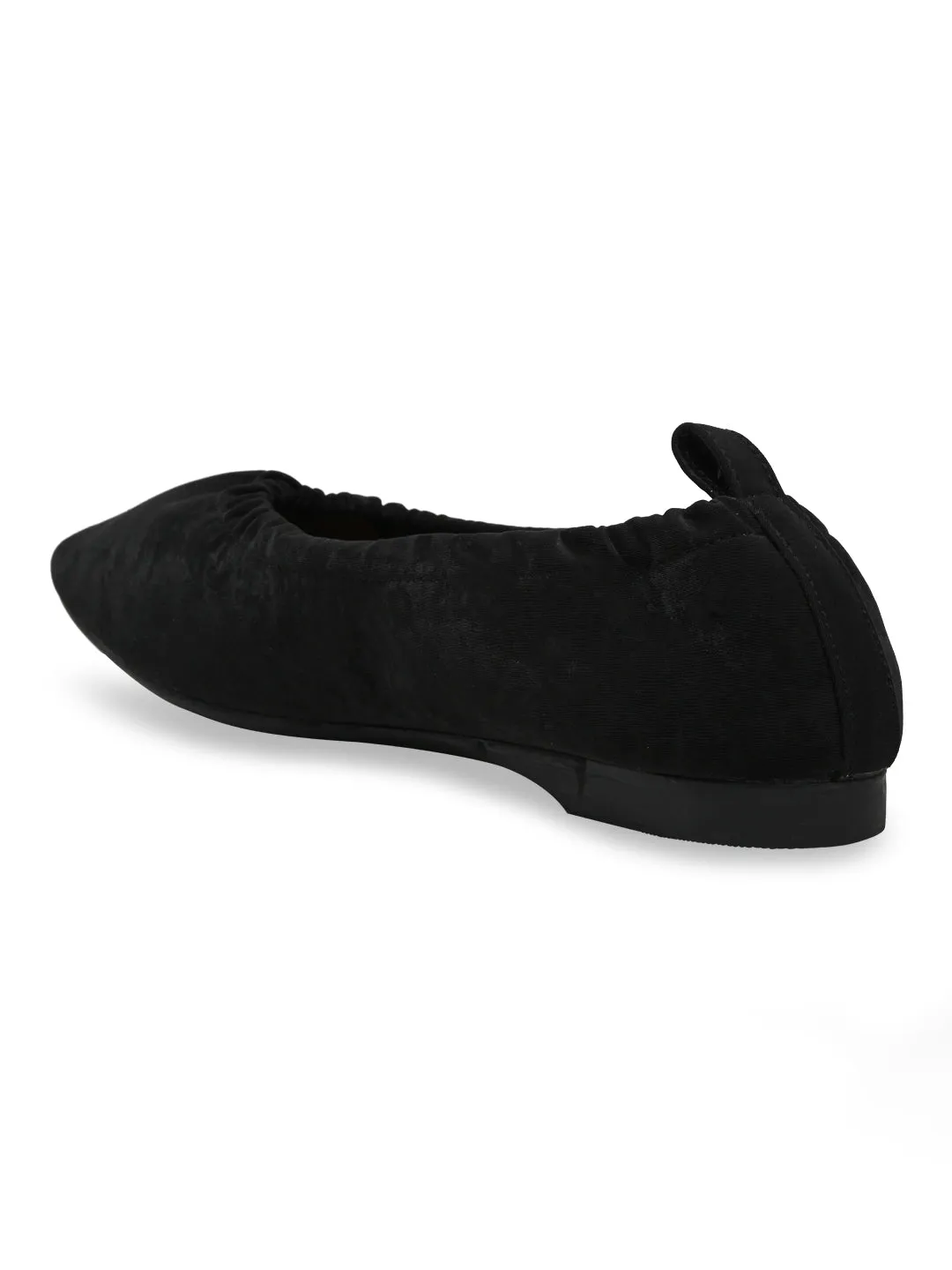 Flat Pedal Boa Shoes Empower By Rocia Black Women Elasticated Ballerinas