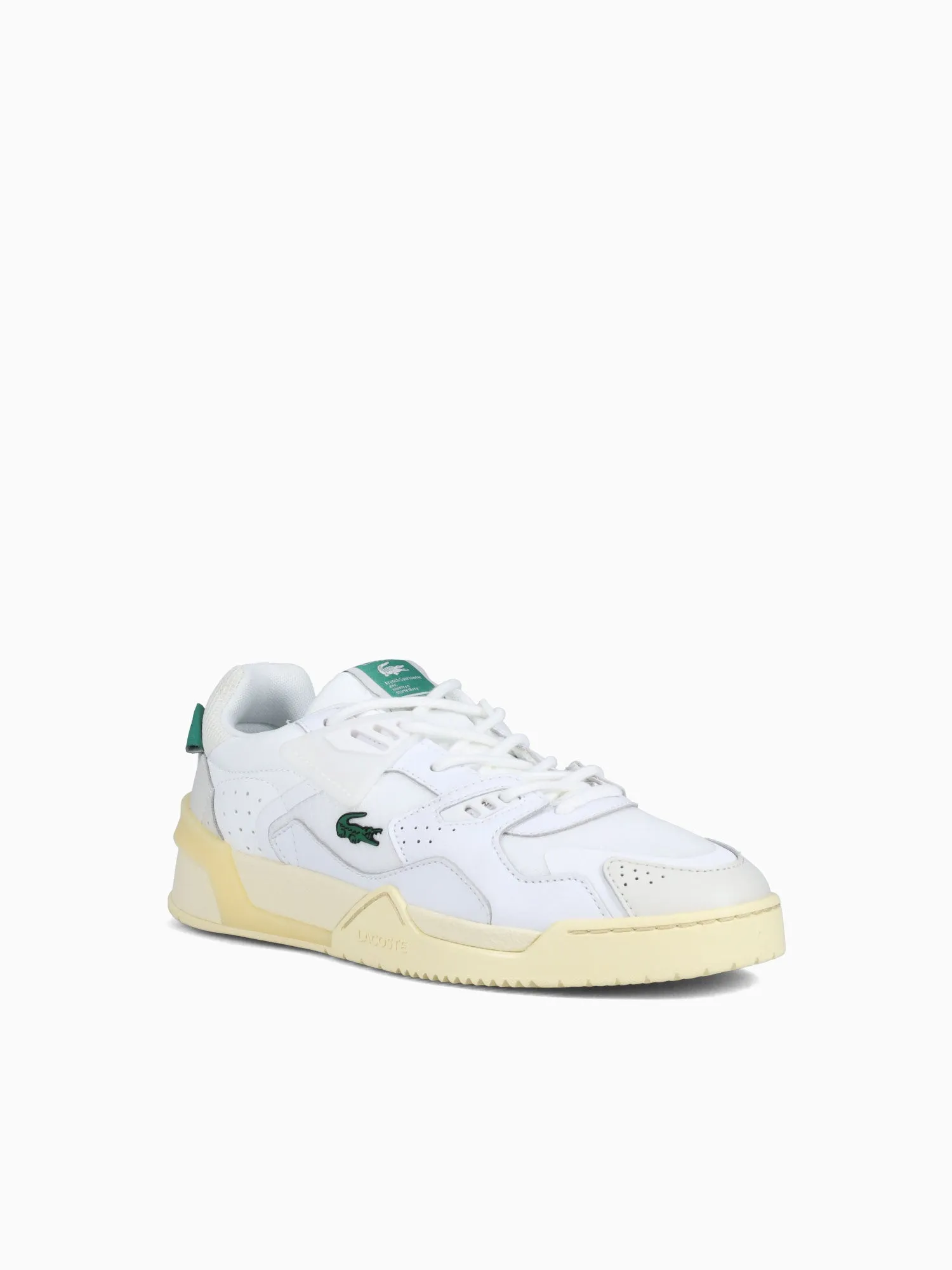 Lt 125 223 Wht Lt ylw leather Arch Fit Shoes Good For Flat Feet