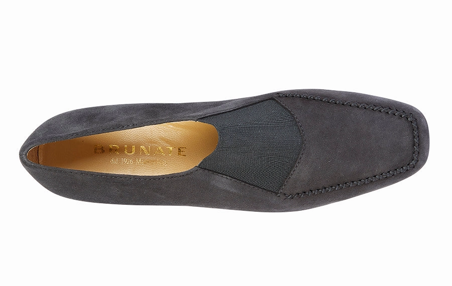 Br Band Dark Grey Driver Loafers