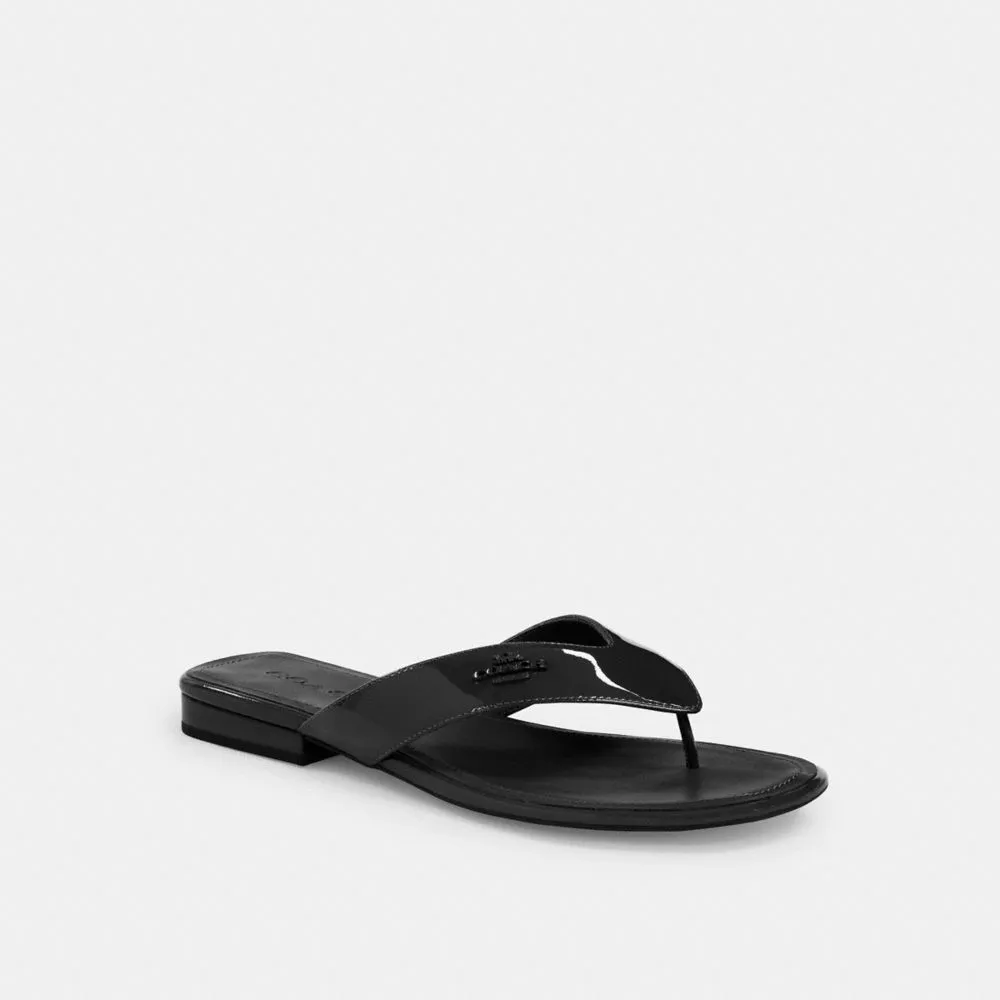 Wide Width Sandals Coach Bridgette Sandal Black