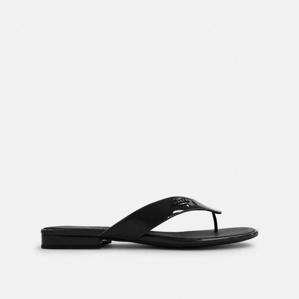 Sole Of Sandals Coach Bridgette Sandal Black