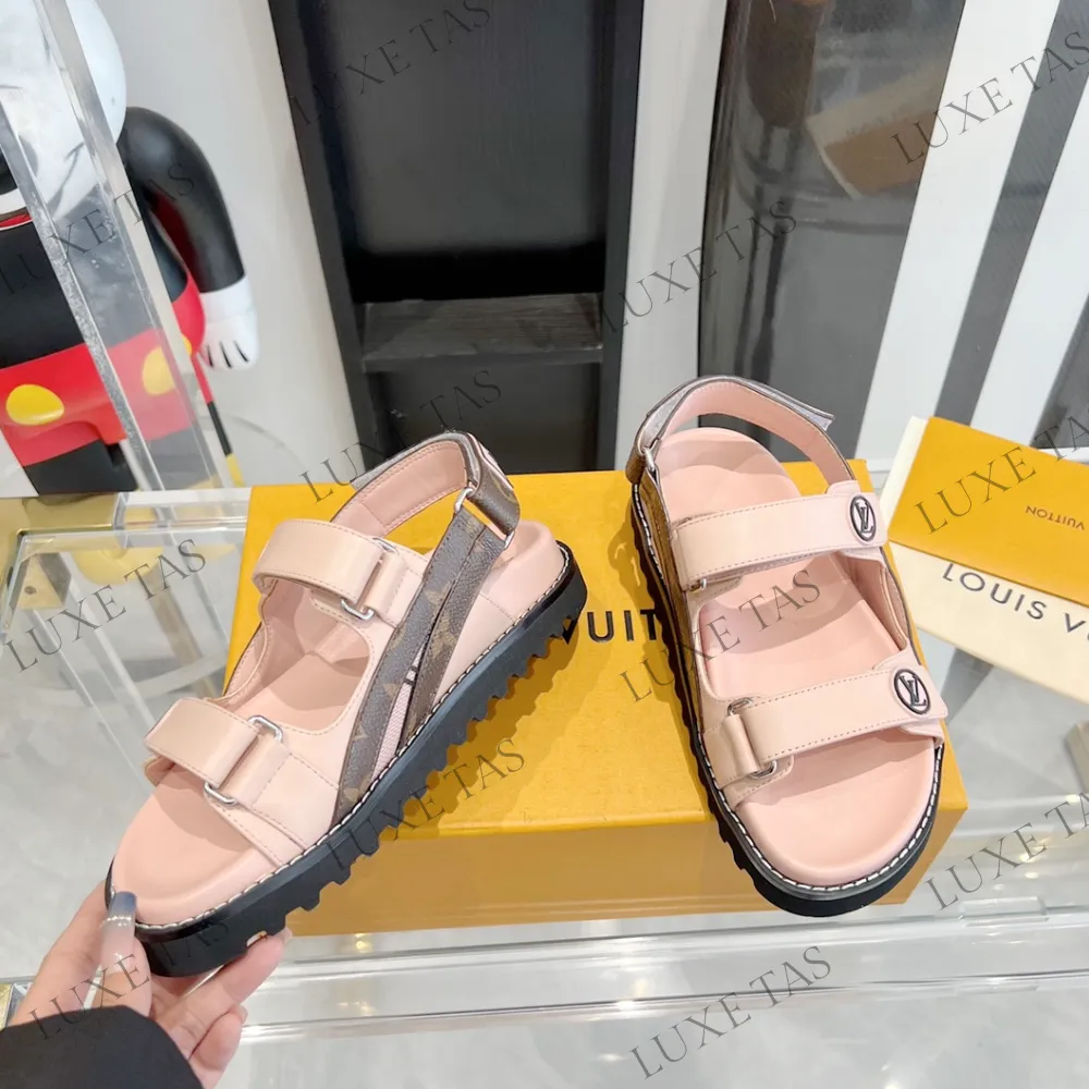 Work Shoes For Flat Feet Paseo Flat Comfort Sandal Pink Designer Slides & Sandals for Women