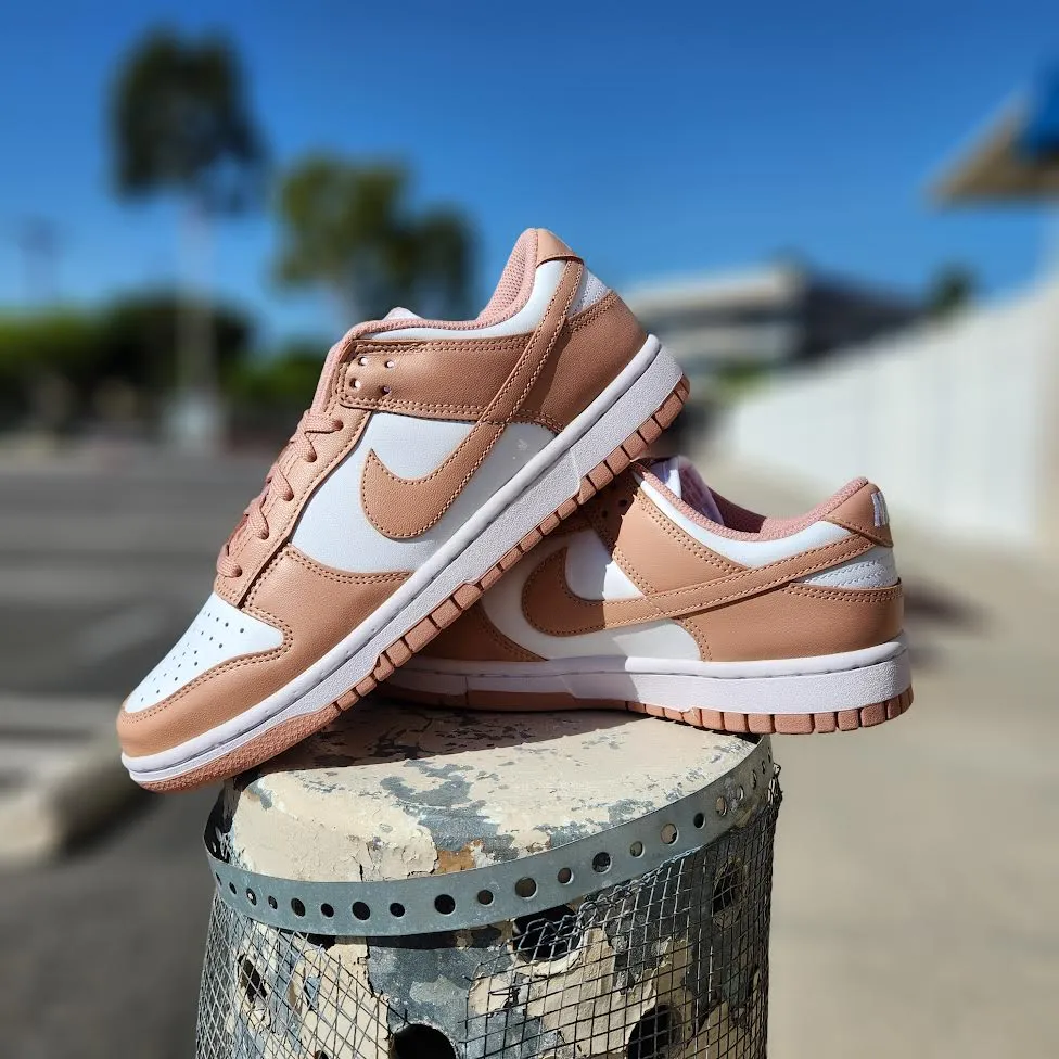 New Nike Golf Shoes W Nike Dunk Low 'Rose Whisper'