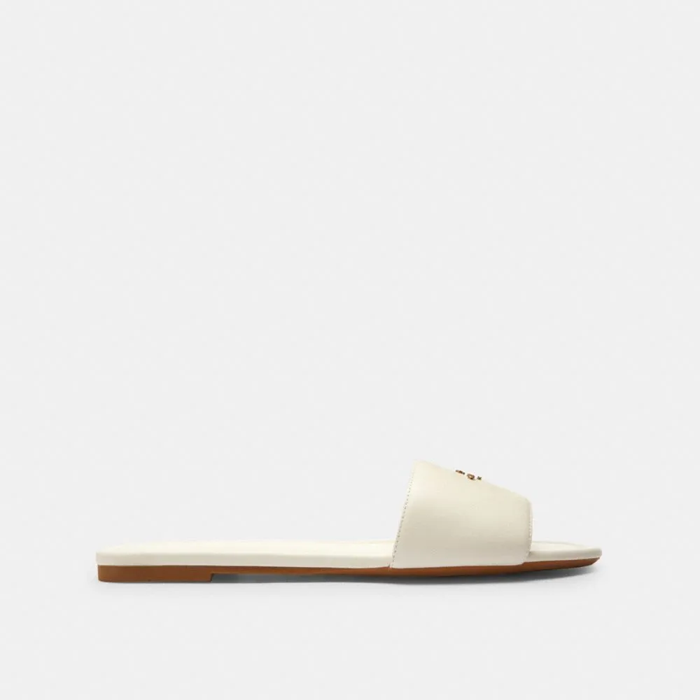 Coach Slide Sandal Chalk Teva Sandals Nearby