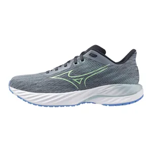 Men's - Mizuno Wave Inspire 21 - Tradewinds/NeoMint (WIDE) Shoes For Flat-footed People