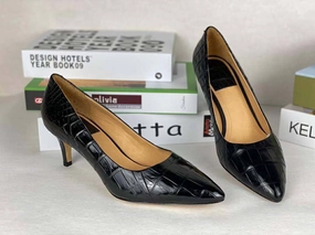 Crocodile Shoes Women's Crocodile Leather  Low Heel Dress Shoes Boots Most Comfortable