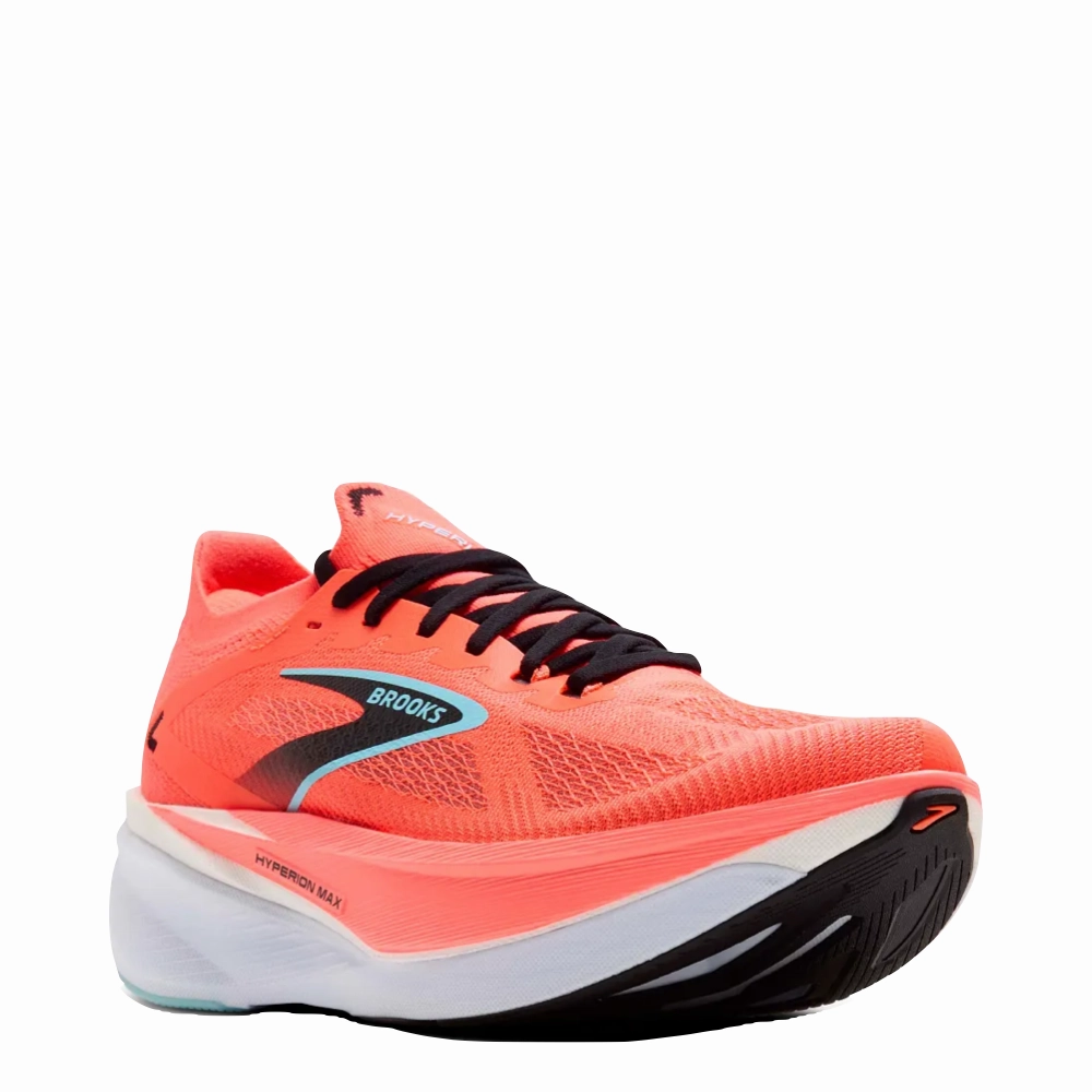 Best Basketball Shoes 2024 Cheap Brooks Men's Hyperion Max 3 Sneaker in Fiery Coral/Black