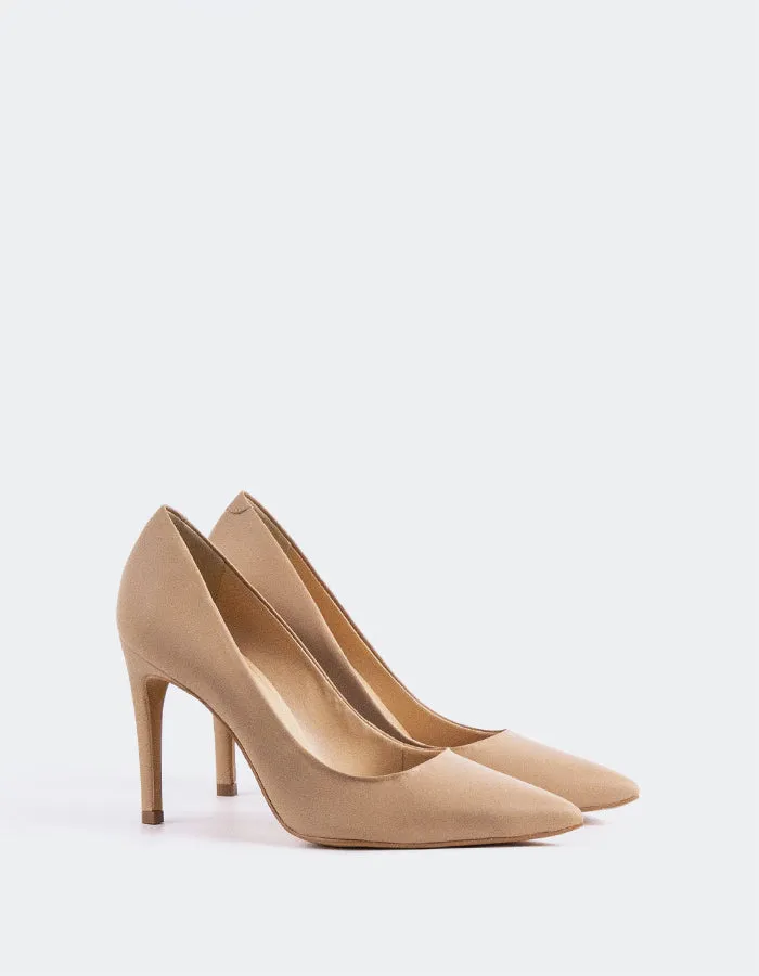 10 Dollar High Heels Love Nude Leather