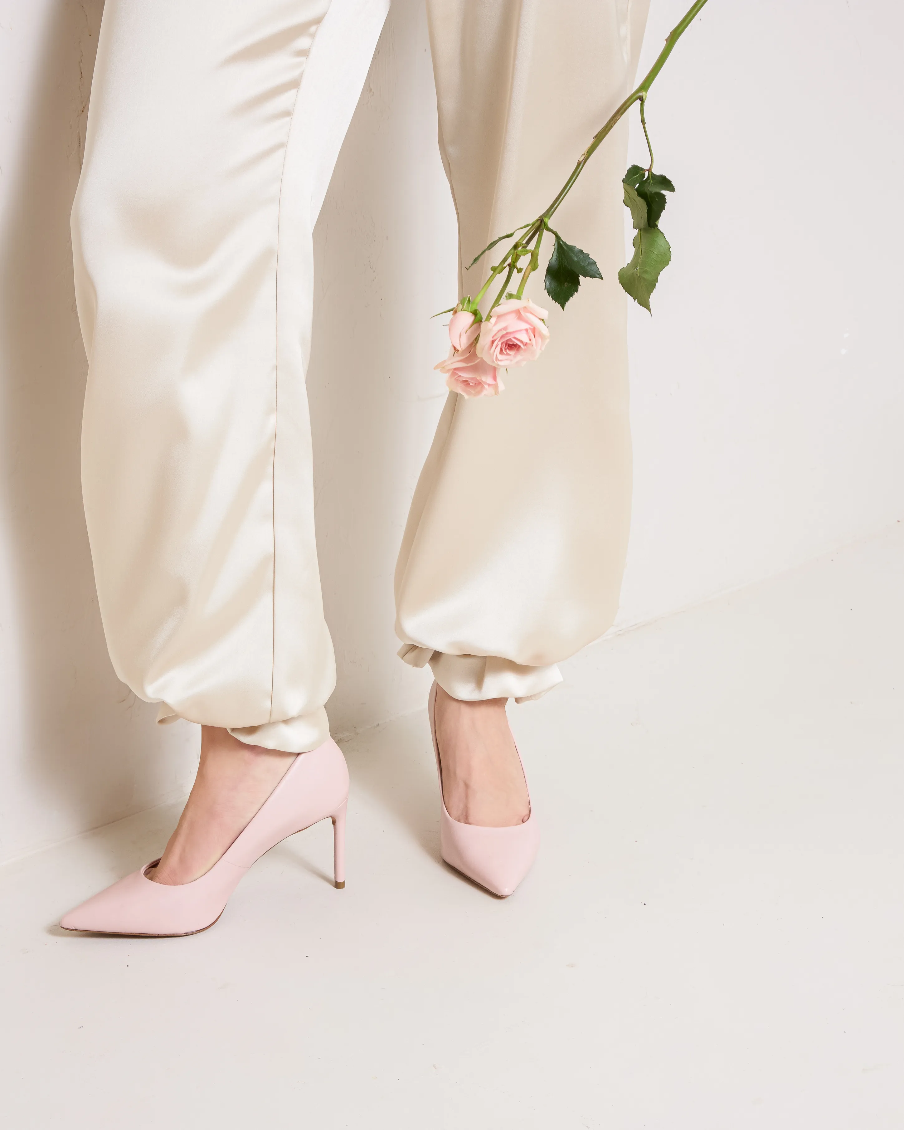 High Heels For Men Zinnia Pink Leather