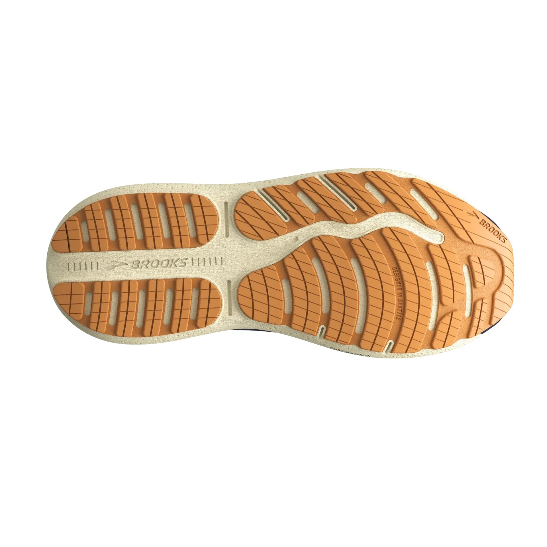 Women's Brooks Ghost Max 2 (Peacoat/Orchid/Coconut Milk) Under Pronation Running Shoes