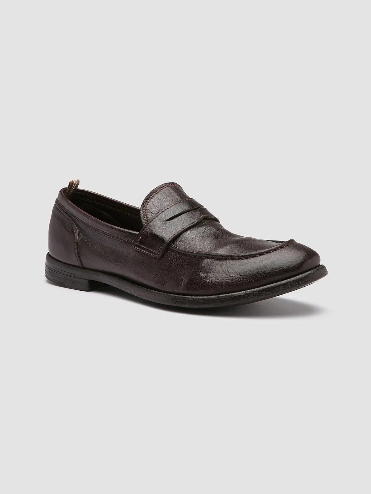 Fitflop Loafers ARC 509 - Brown Leather Penny Loafers