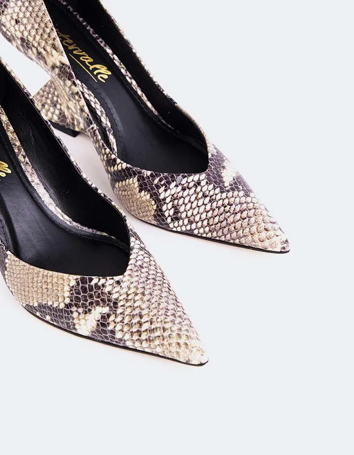 High Heels 13 Size Kressy Natural Snake