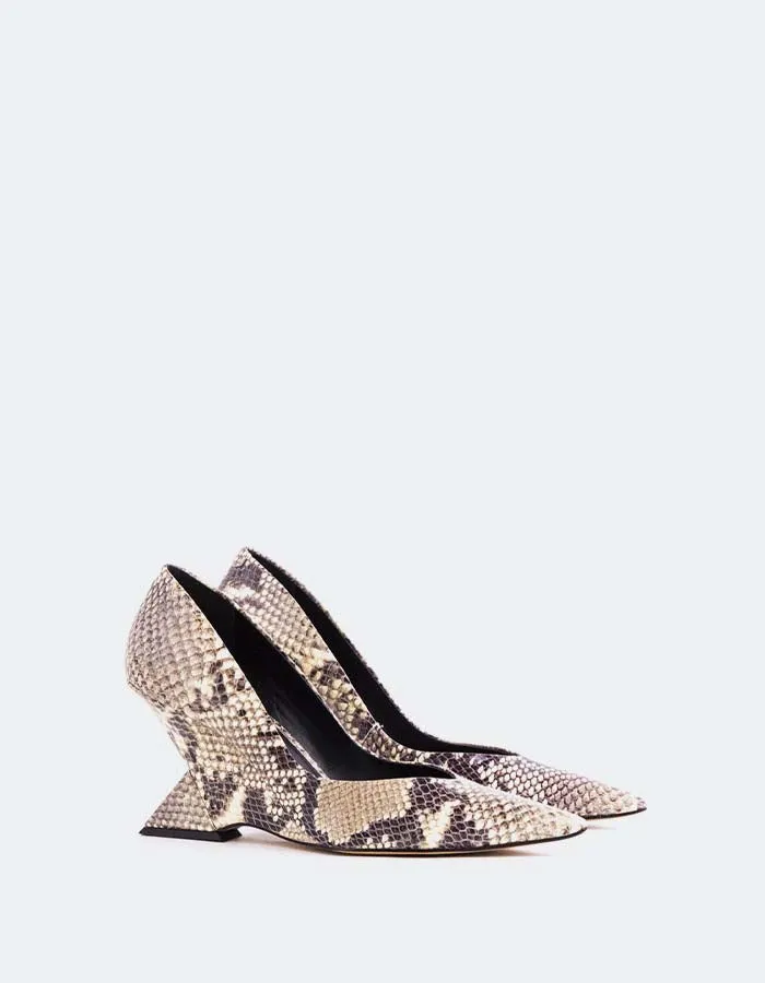 Chicken High Heels Kressy Natural Snake