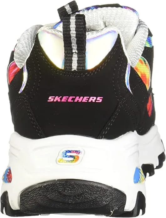 Skechers Women's D'Lites Summer Fiesta Sneaker Sabrina 2 Basketball