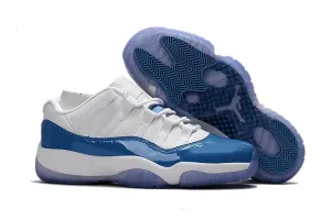 Nike Air Jordan 11 Retro Low UNC White University Blue Basketball Men Sabrina Basketball Shoe