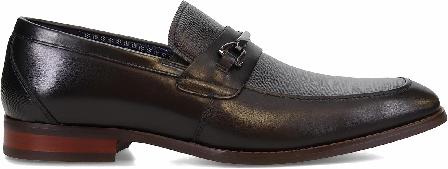 STACY ADAMS Men's, Kaylor Moc Toe Bit Slip-On Westbrook Basketball Shoes