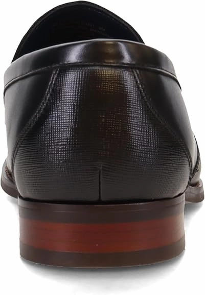 STACY ADAMS Men's, Kaylor Moc Toe Bit Slip-On Engine Basketball Shoes