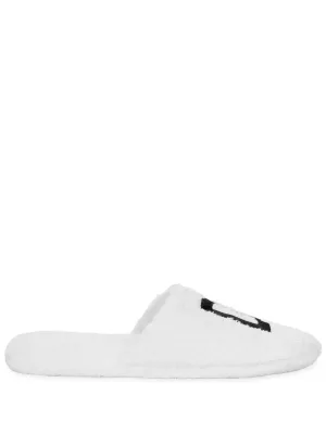 embroidered-logo cotton slippers Nordic Slippers