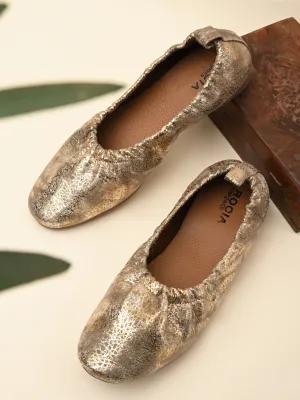 Best Carbon Plate Running Shoes For Feet Empower By Rocia Gold Women Elasticated Ballerinas