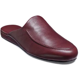 Sand Tasman Slippers BARKER Birch Slippers - Mens - Burgundy Leather