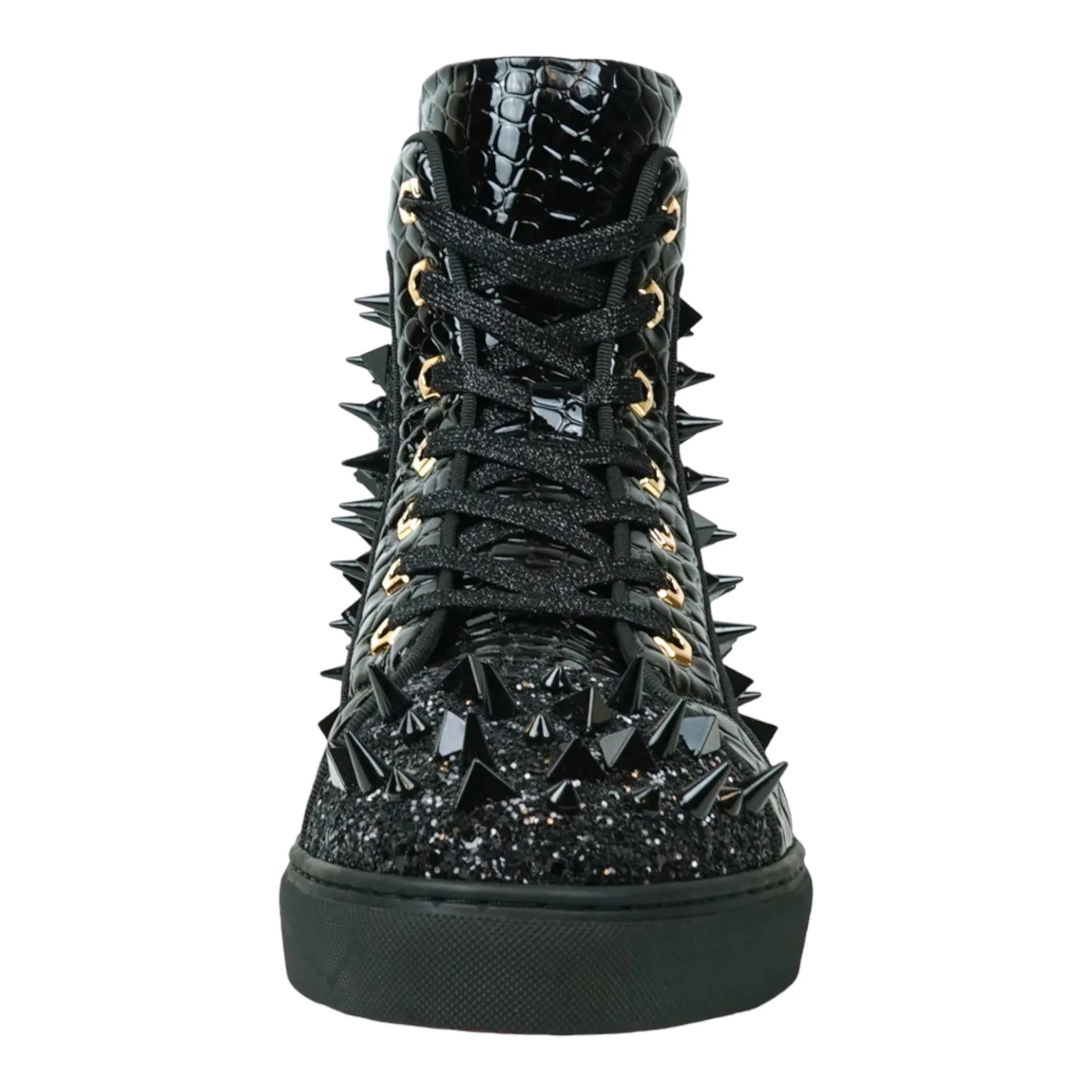 Encore: Glitter Spike High Tops FI2369 90s Platform Sneakers