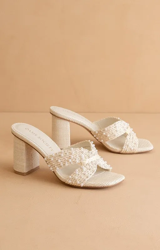 Celena Pearl Embellished Sandal Sandals Cayman Islands