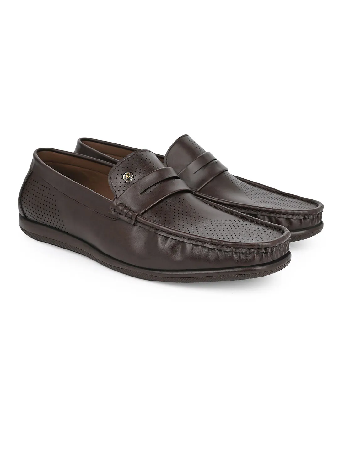 Mules Vs Loafers Alberto Torresi Brown Casuals Loafers