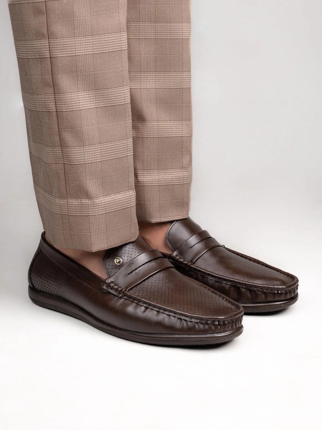 Alberto Torresi Brown Casuals Loafers Loafers Arch Support