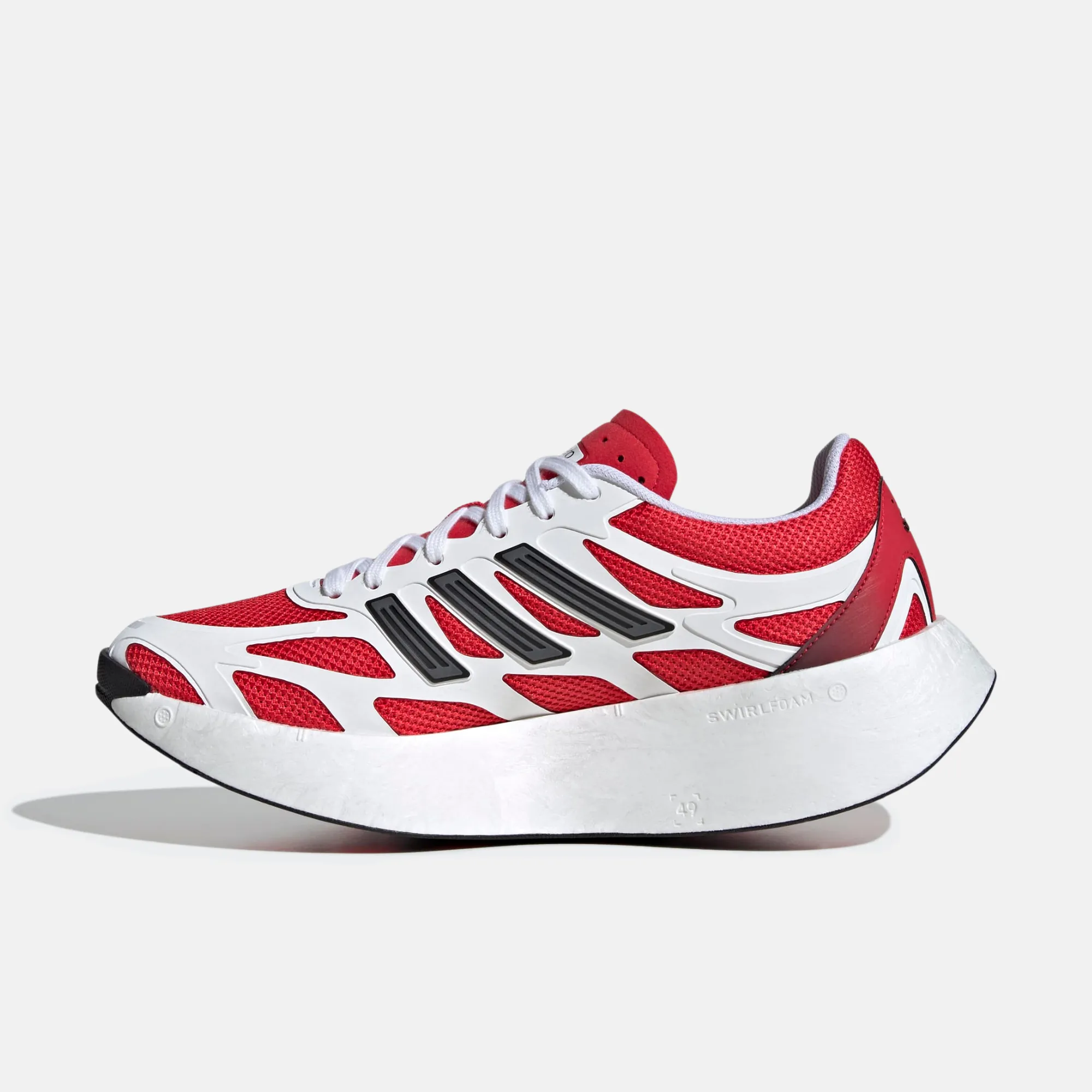 Adidas Adizero Aruku White Pure Ruby Running Shoe For Flat Feet