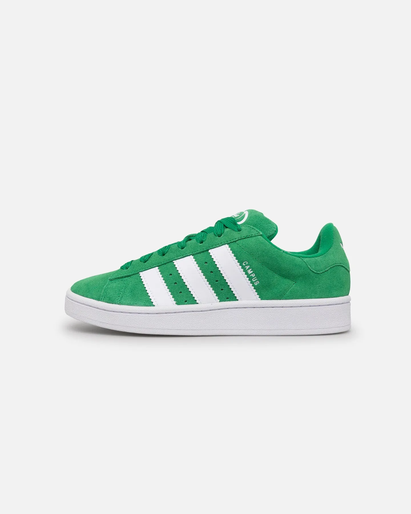 Adidas Women's Campus 00s Green/White Adidas Indoor Soccer Shoes Laceless