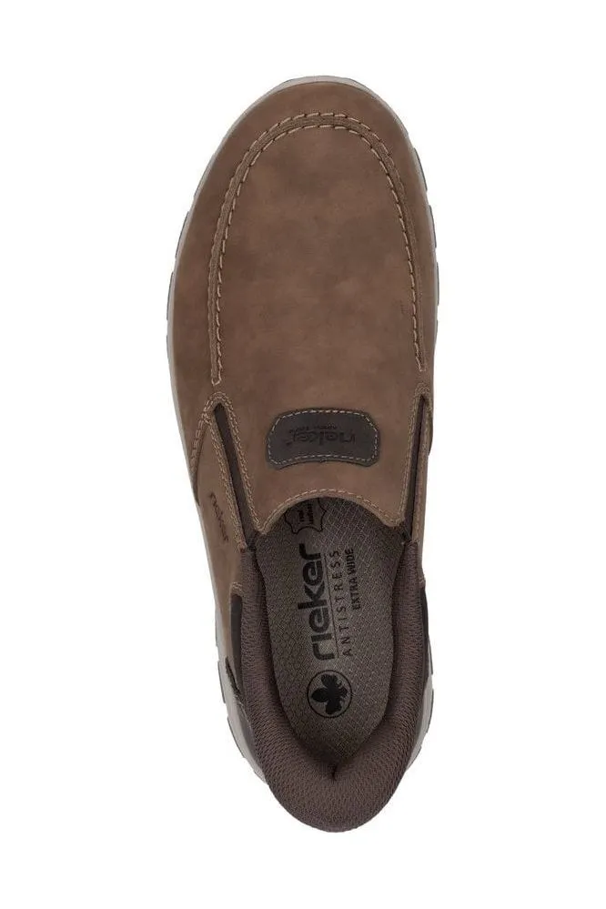 Comfortable Shoes Casual Rieker Mens shoe 03655-24 in Brown