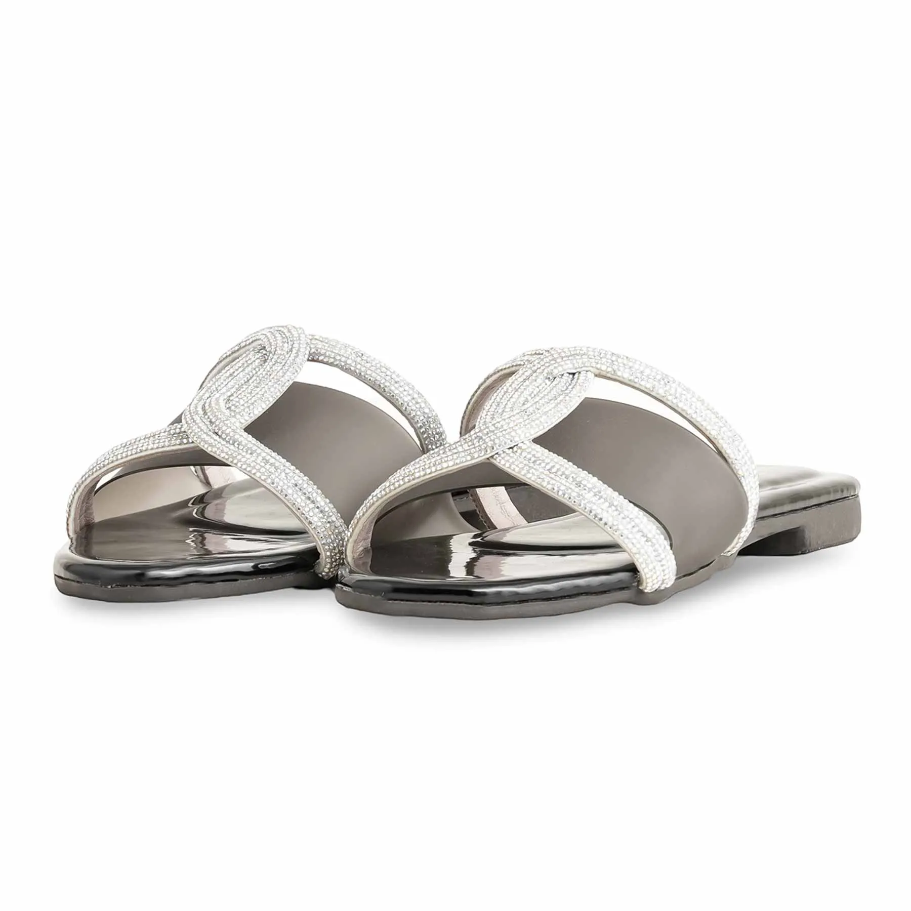 Best Running Shoes For Flexible Flat Feet Black Casual Women Slipper CL2028