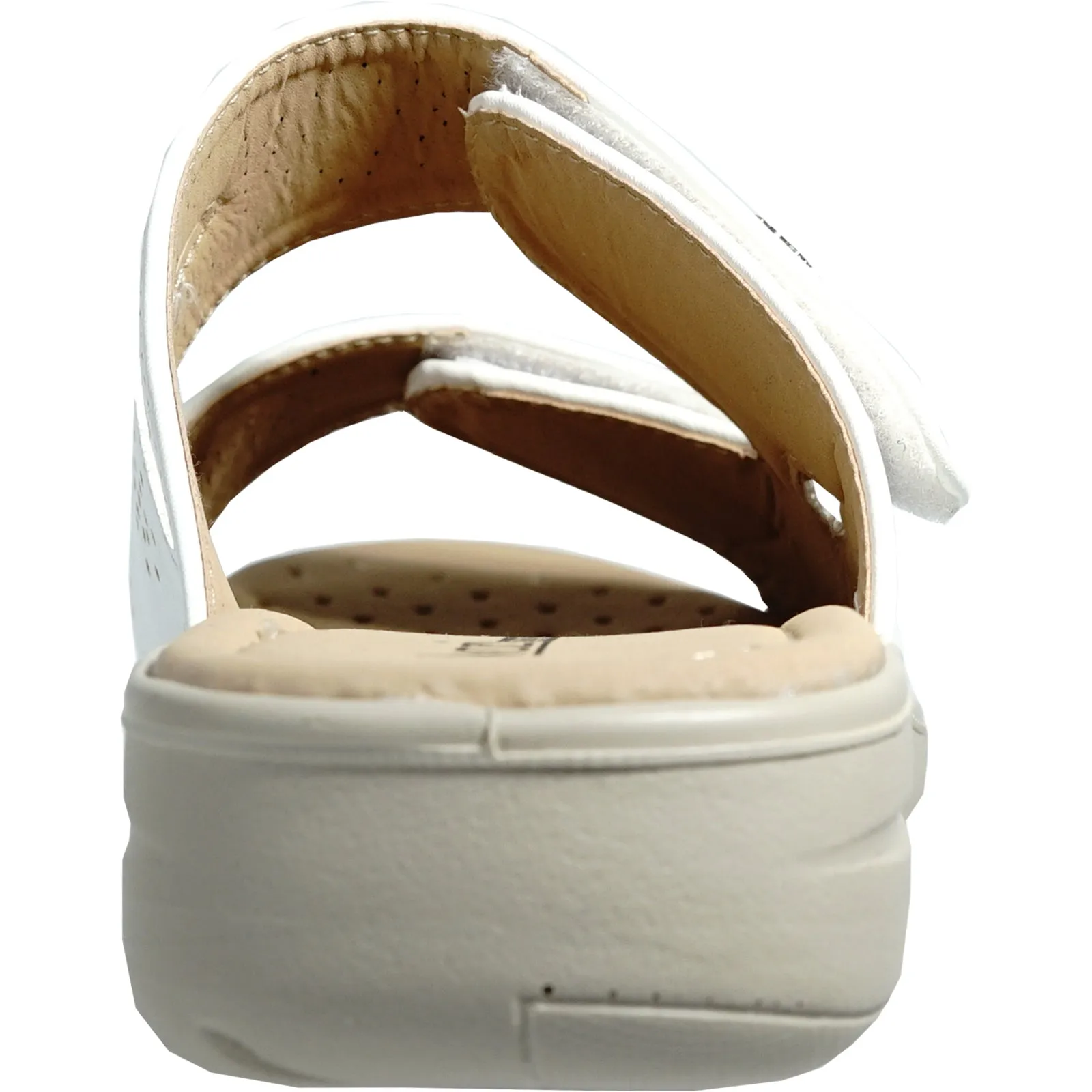 Sandals Royal Caribbean Reviews kozi Women Sandal OY5125 Comfort Wedge Sandal White