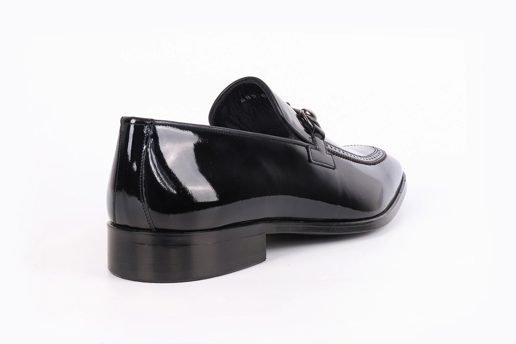 Edroy Patent Leather Horsebit Buckle Dress Shoes Black Dress Shoes