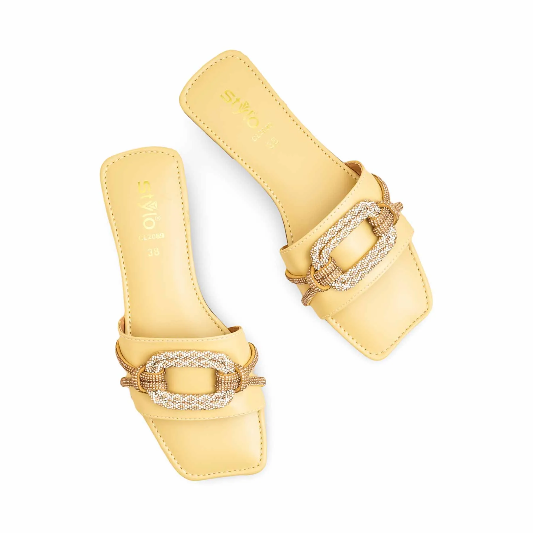 Fawn Casual Slipper For Women CL2089